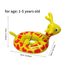 Flotador de Jirafa para bebés en 3D