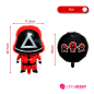 Kit de 5 globos Calamar (Squid Game)