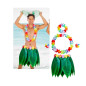 Falda de Hoja de Hula y Set Hawaiano Luau