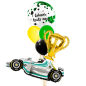 Formula 1 + Globo Burbuja EN GAS HELIO Formula 1 + Globo Burbuja EN GAS HELIO