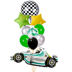 Arreglo de Globos de Formula 1