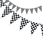 Guirnalda  triangular Formula 1 o Gran Prix