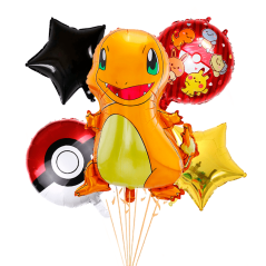 Pokemon Kit x 5 globos