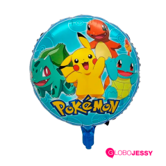 Pokemon Kit x 5 globos