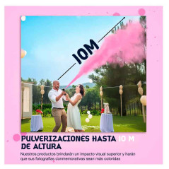 Spray o extintor pequeño revelación de sexo