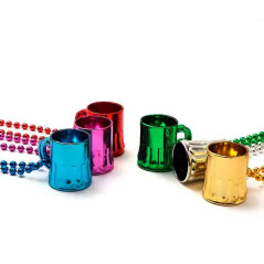 Collar cuentas diseño Chop (6 uds)