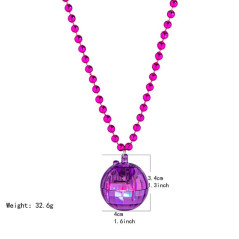 Collar cuentas diseño Bola Disco (6 uds)