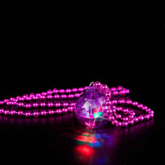 Collar cuentas diseño Bola Disco (6 uds)