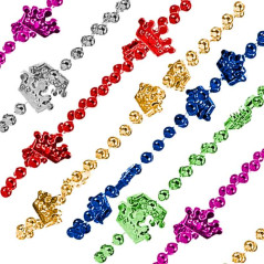 Collar cuentas diseño Coronitas (6 uds)