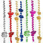 Collar cuentas diseño Coronitas (6 uds)