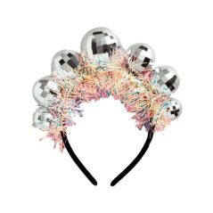 Diadema esfera psicodélica o bola disco