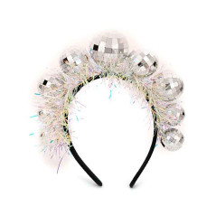 Diadema esfera psicodélica o bola disco