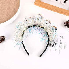 Diadema esfera psicodélica o bola disco