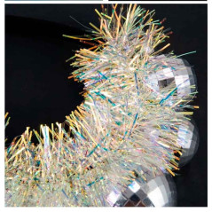 Diadema esfera psicodélica o bola disco