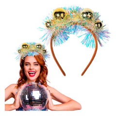 Diadema esfera psicodélica o bola disco