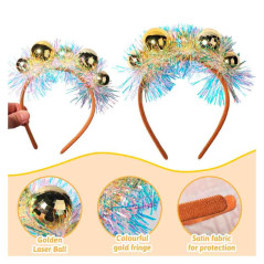 Diadema esfera psicodélica o bola disco