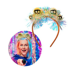 Diadema esfera psicodélica o bola disco