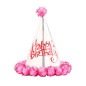 Gorro o Sombrero de Cono de 19 cm alt (pack 4 uds) Gorro o Sombrero de Cono de 19 cm alt (pack 4 uds)