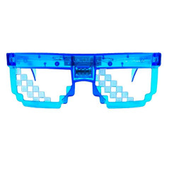 Lentes diseño pixeleado led  (pack de 6 uds)