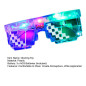 Gafas o Lentes Pixeleadas Led (Pack 6 Uds) Gafas o Lentes Pixeleadas Led (Pack 6 Uds)