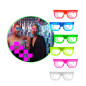 Gafas o Lentes Pixeleadas Led (Pack 6 Uds) Gafas o Lentes Pixeleadas Led (Pack 6 Uds)