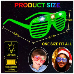 Lentes diseño Retro led (pack de 6 uds)