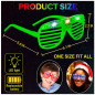 Gafas o Lentes Retro Led (Pack 6 Uds) Gafas o Lentes Retro Led (Pack 6 Uds)