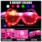 Gafas o Lentes Retro Led (Pack 6 Uds) Gafas o Lentes Retro Led (Pack 6 Uds)