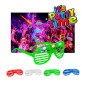 Gafas o Lentes Retro Led (Pack 6 Uds) Gafas o Lentes Retro Led (Pack 6 Uds)