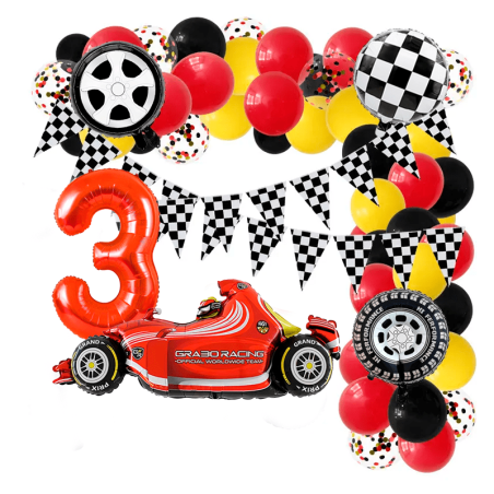 Semi arco de globos Formula 1