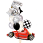 Formula 1 + Número y Globos latex Formula 1 + Número y Globos latex