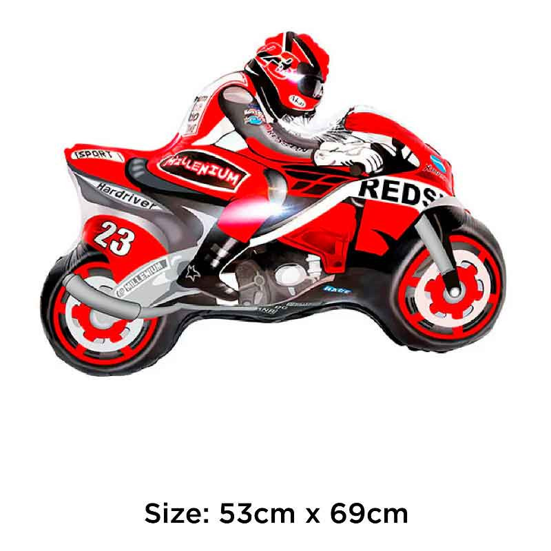 Globo forma de Moto Gran Prix