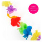 Collar de leis arcoíris Pride Party LGBTIQ+ (pack 12 uds) Collar de leis arcoíris Pride Party LGBTIQ+ (pack 12 uds)