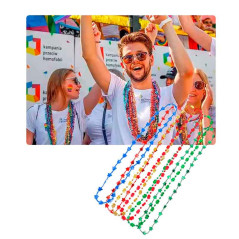 Collar Cuentas Diseños Variados (pack 6 uds) Pride Party LGBTIQ+