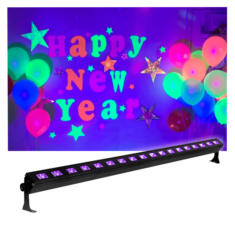 Barra de Luz UV de 1 mt de 18 leds x 3w Barra de Luz UV de 1 mt de 18 leds x 3w