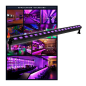 Barra de Luz UV de 1 mt de 18 leds x 3w Barra de Luz UV de 1 mt de 18 leds x 3w