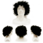 Peluca Ondulada Negra Africa look NA 10506 Peluca Ondulada Negra Africa look NA 10506