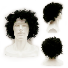 Peluca  Ondulada Negra Africa Look