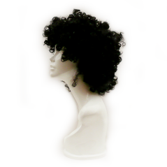 Peluca  Ondulada Negra Africa Look