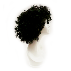 Peluca  Ondulada Negra Africa Look