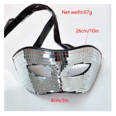 Máscara Diseño Disco Brillante Und