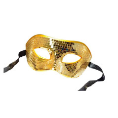 Máscara diseňo Disco con brillo