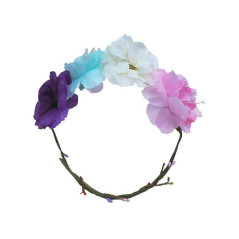Diadema o Vincha de Flores Mod. 4