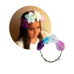 Diadema de Flores Mod. 4