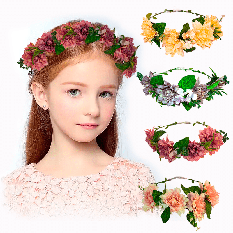 Diadema de Flores Mod. 2 (Und) Diadema de Flores Mod. 2 (Und)