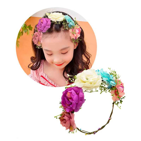 Diadema de Flores Mod. 5