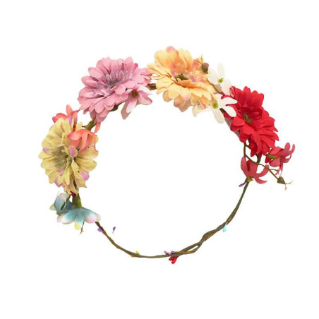 Diadema o Vincha de Flores Mod. 6