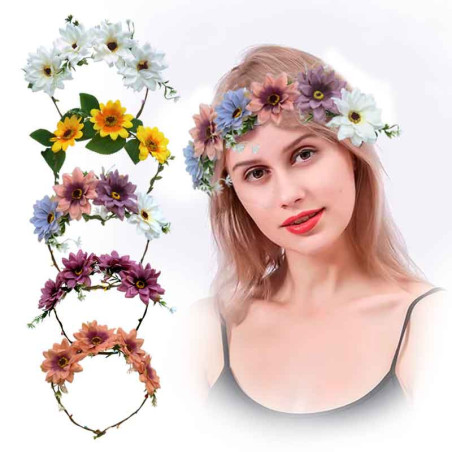 Diadema de Flores Mod. 7