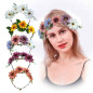 Diadema o Vincha de Flores Mod. 7 (Und)