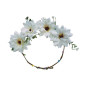 Diadema o Vincha de Flores Mod. 7 (Und)